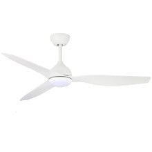 Whisper 132cm DC Ceiling Fan with Tri-Colour LED